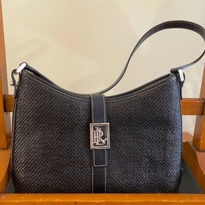 Lauren Ralph Lauren woven bag